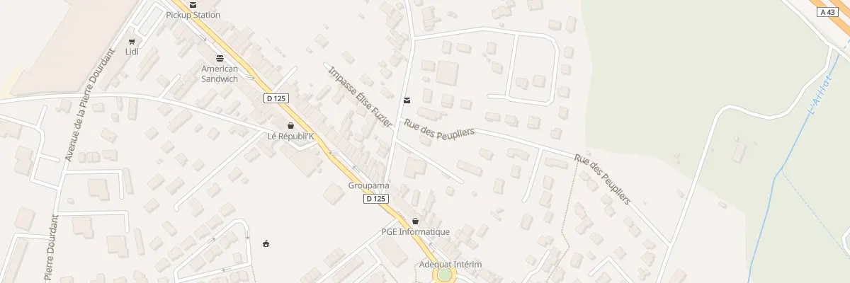 Plan du 74 Rue de Danet à La Verpillière