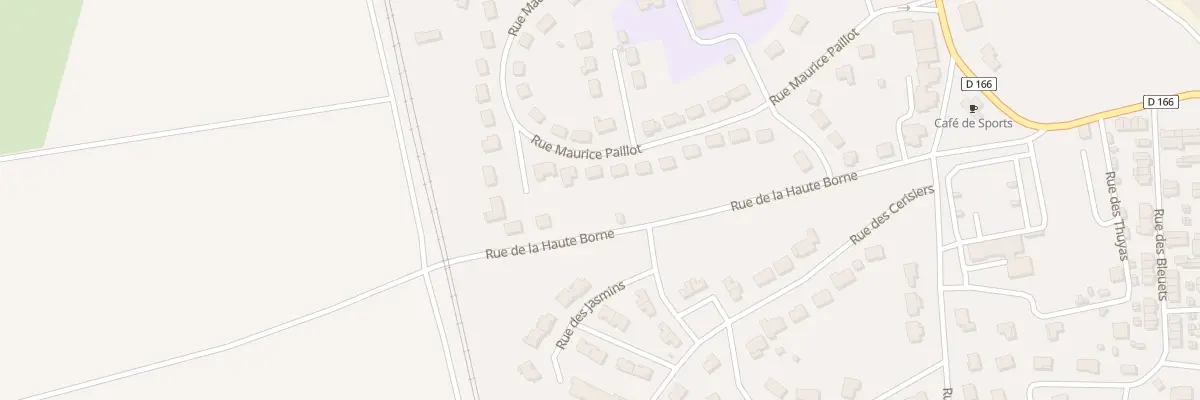 Plan du 54 Rue Maurice Paillot à Froncles