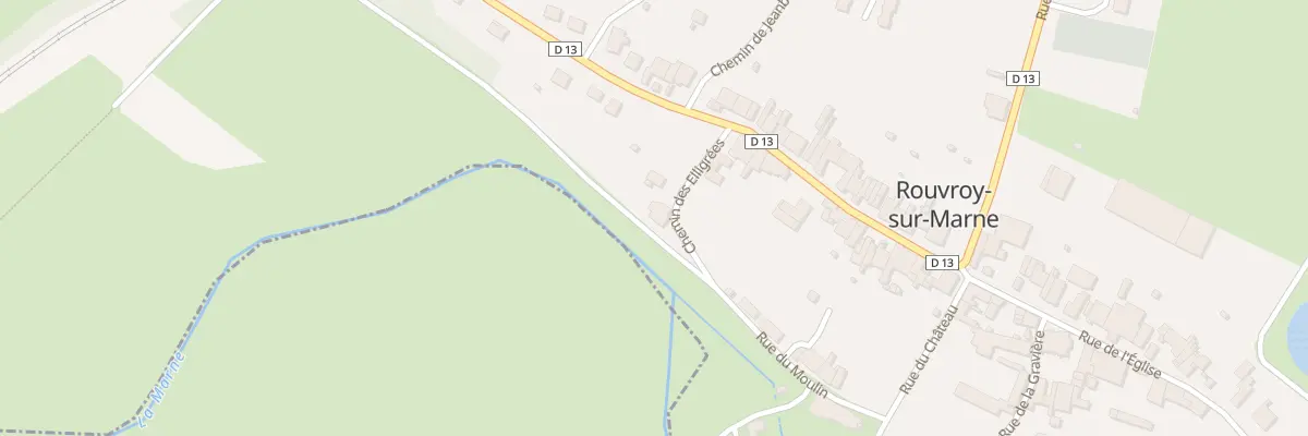 Plan du 4 Che des Elligrees à Rouvroy-sur-Marne