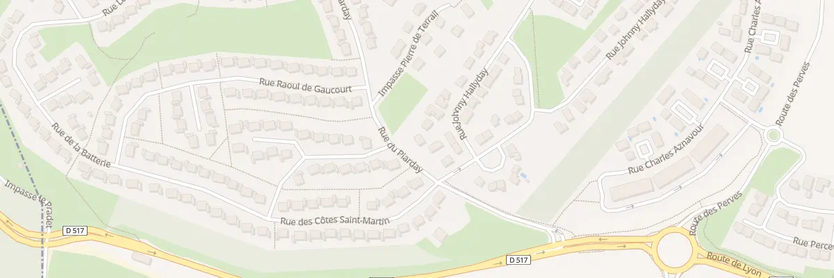 Plan du 56 Rue Johnny Hallyday à Charvieu-Chavagneux