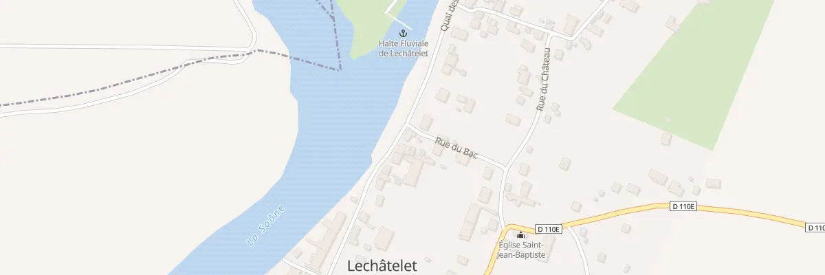 Plan du 16 Quai des Mariniers à Lechâtelet