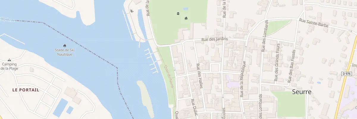 Plan du 3 Quai du Nord à Seurre