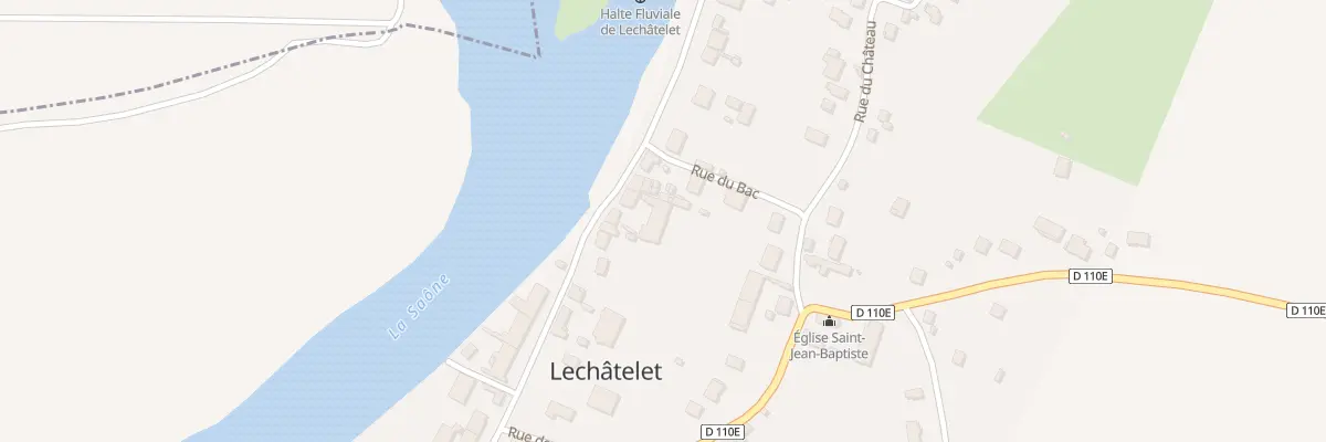 Plan du 12 Quai des Mariniers à Lechâtelet