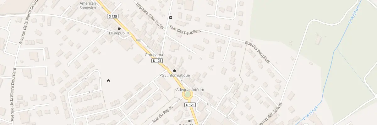 Plan du 60 Rue de Danet à La Verpillière