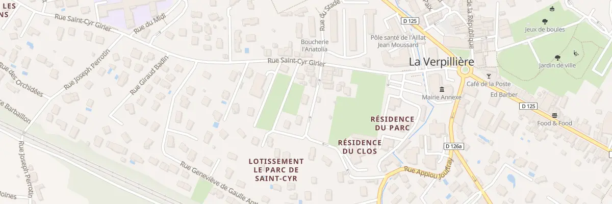 Plan du 52 Rue du Dauphiné à La Verpillière