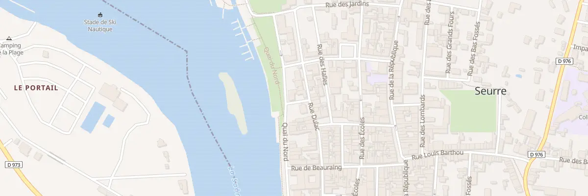 Plan du 17 Quai du Nord à Seurre
