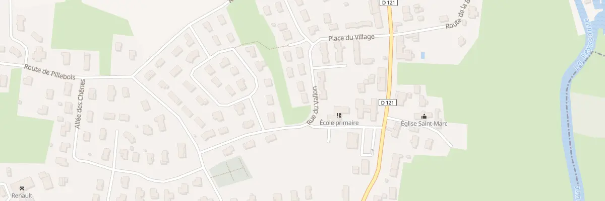 Plan du 144 Rue du Vallon à Malafretaz