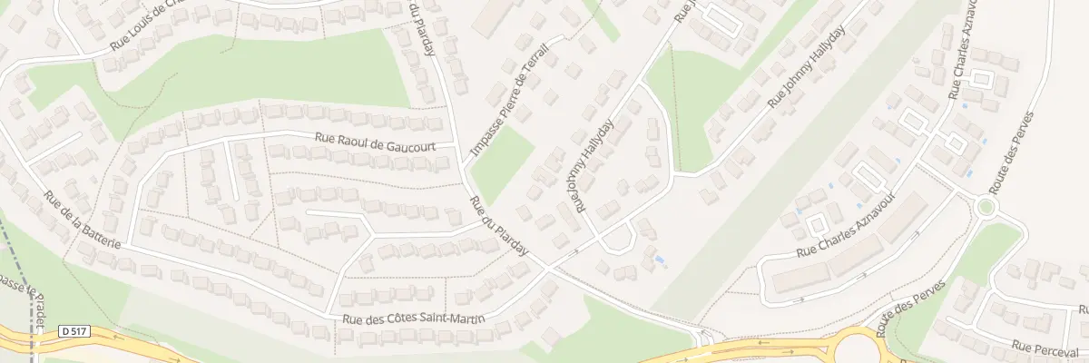 Plan du 52 Rue Johnny Hallyday à Charvieu-Chavagneux