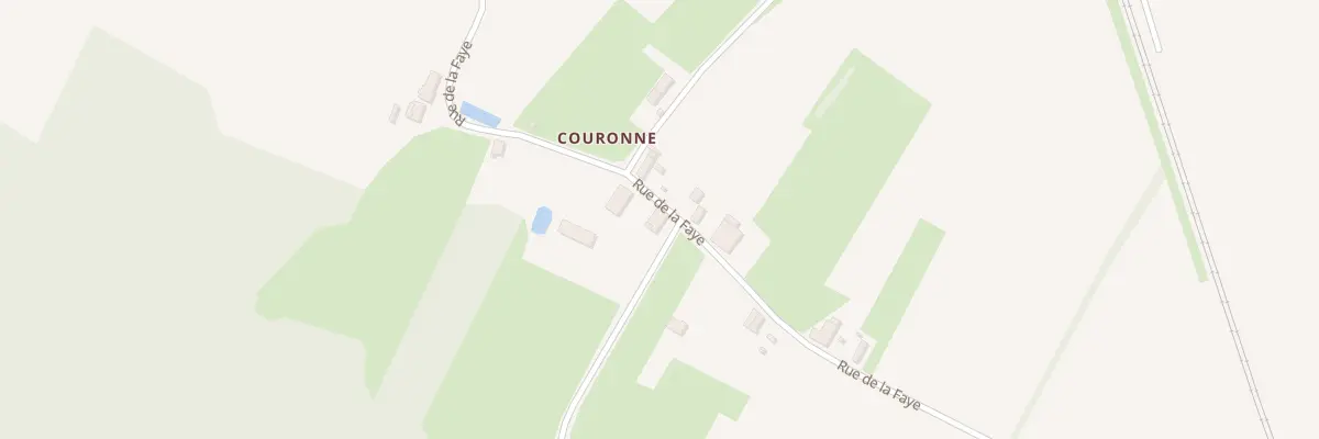 Plan du 5104 Couronne à Pontoux