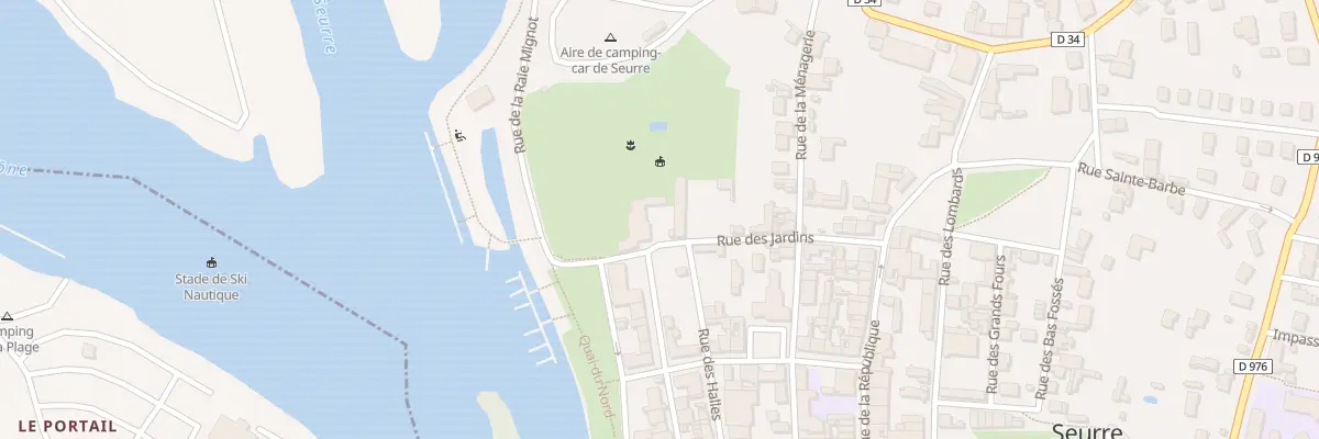 Plan du 24 Rue des Jardins à Seurre