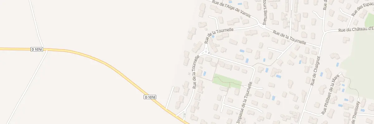 Plan du 9 Rue de la Tournelle à Couternon