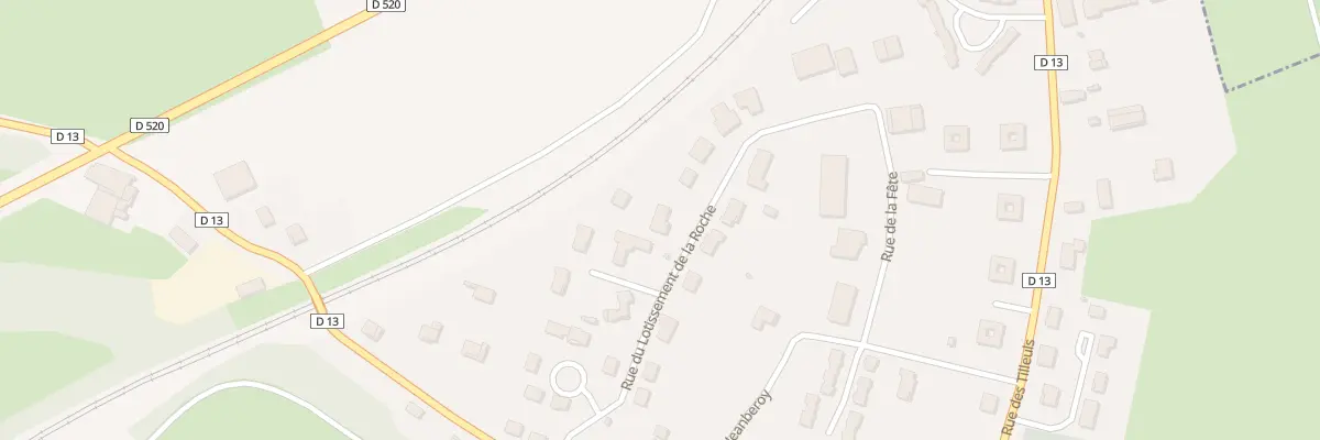 Plan du 23 Rue du Lot de la Roche à Rouvroy-sur-Marne