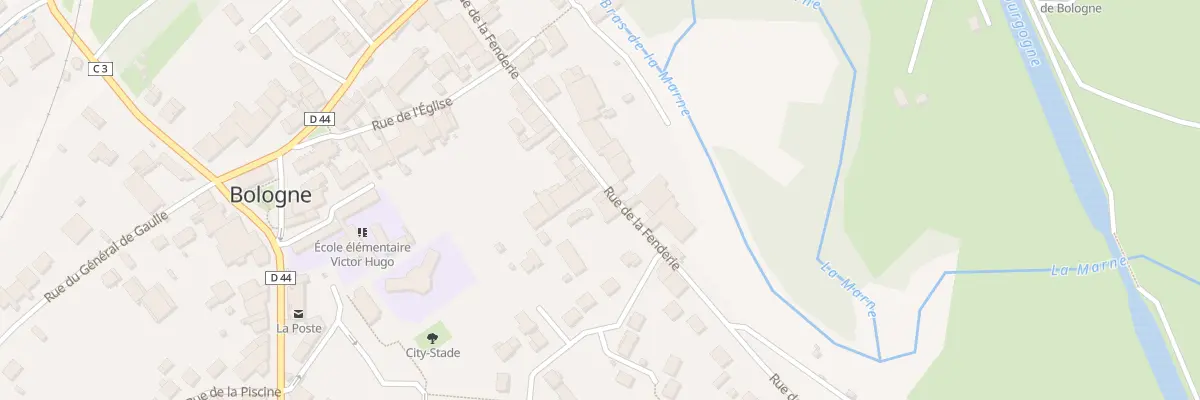 Plan du 24 Rue de la Fenderie à Bologne