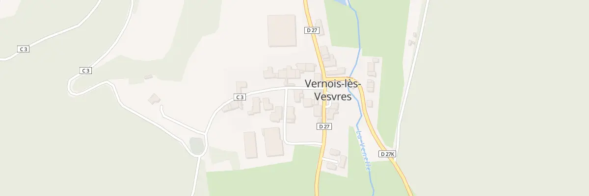 Plan du 5 Grande Rue à Vernois-lès-Vesvres
