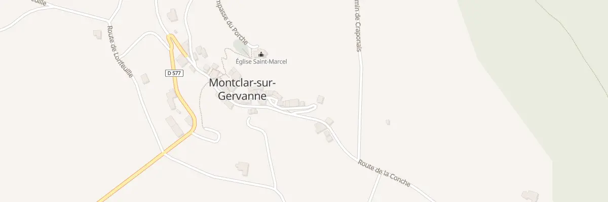 Plan du 181 Rle du Chevalier Bayard à Montclar-sur-Gervanne
