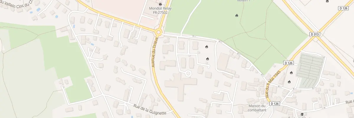 Plan du 39 Av du Vellein à Villefontaine