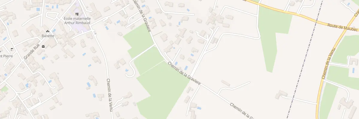 Plan du 275 Che de la Gravière à Maubec