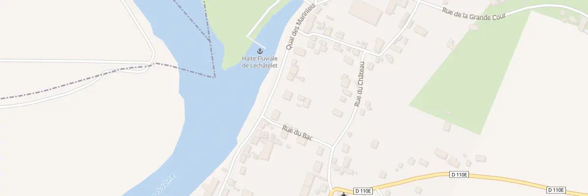 Plan du 22 Quai des Mariniers à Lechâtelet