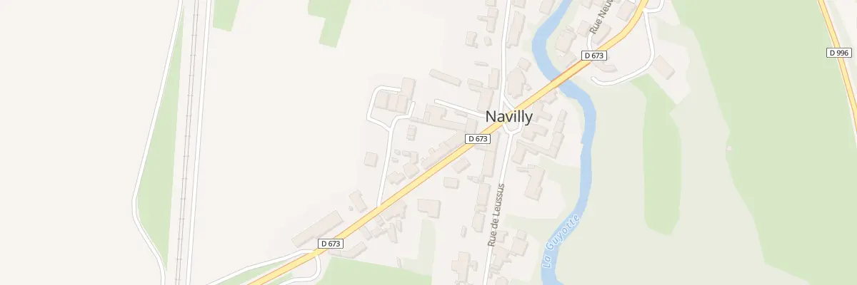 Plan du 18 Rte de Chalon à Navilly