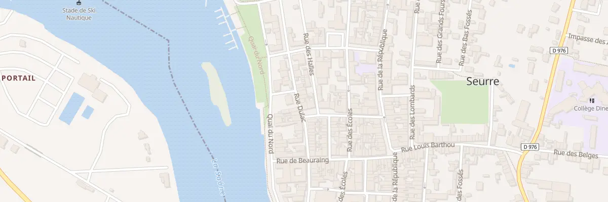 Plan du 34 Rue Dulac à Seurre