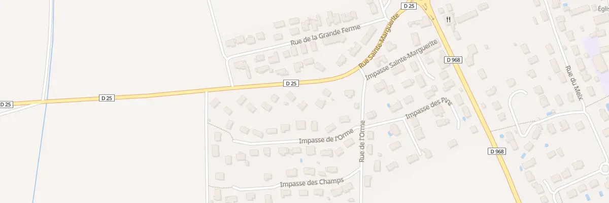 Plan du 5 Rue Sainte Marguerite à Longecourt-en-Plaine