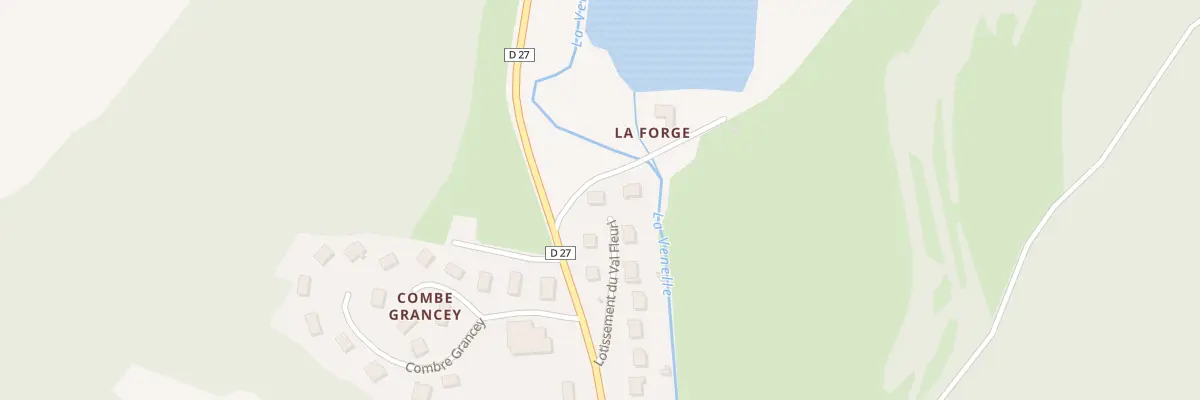 Plan du 7 Lot du Val Fleuri à Vernois-lès-Vesvres