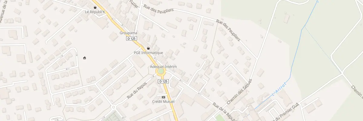 Plan du 468T Rue de la République à La Verpillière