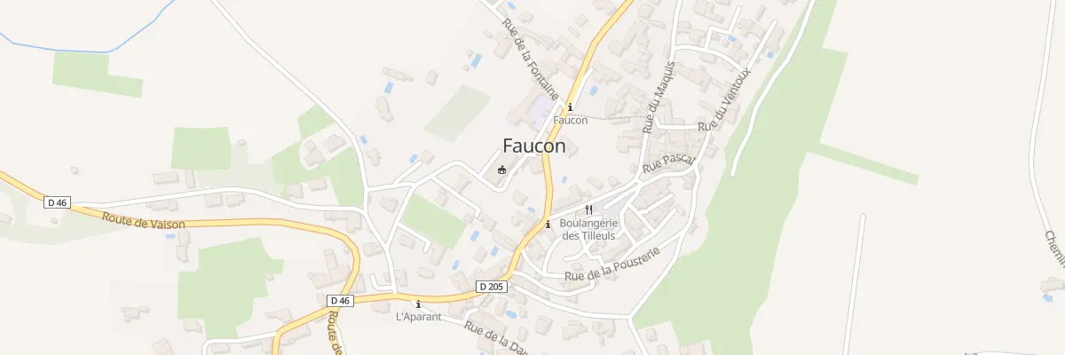 Plan du 5019 Le Village à Faucon