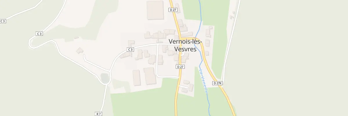 Plan du 1 Grande Rue à Vernois-lès-Vesvres