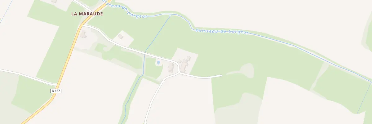 Plan du 800 Rte de Sornay à Ménetreuil