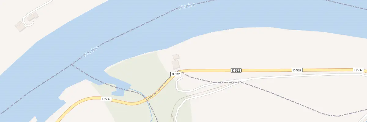 Plan du 165 Rte Nationale 532 à Eymeux