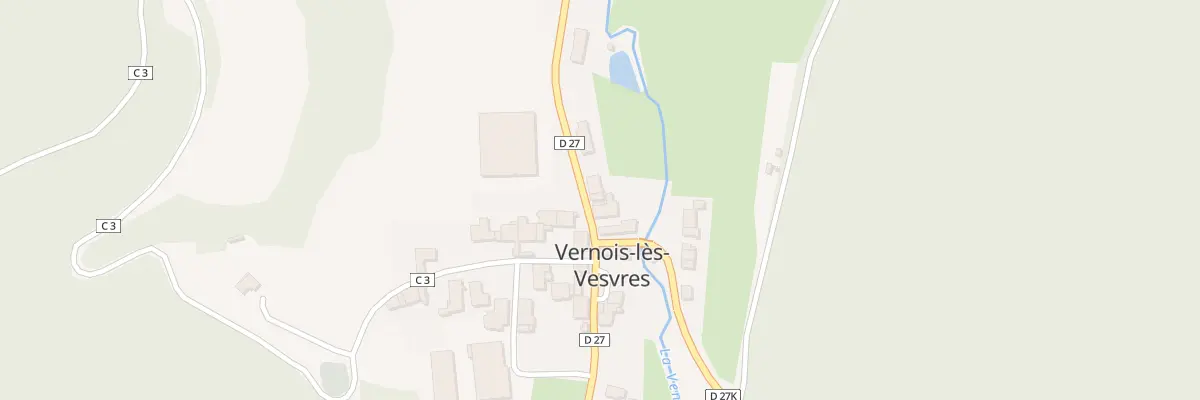 Plan du 6 Rue de la Forge à Vernois-lès-Vesvres