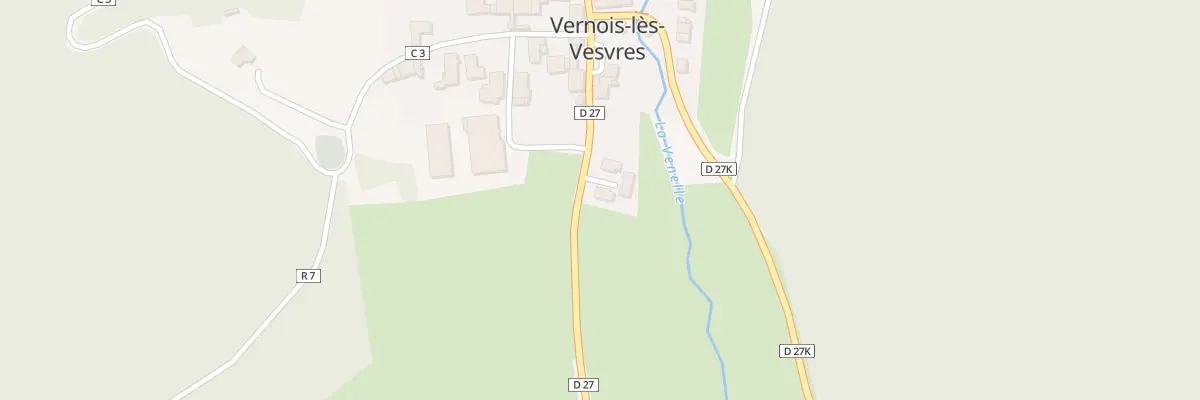 Plan du 2 Imp du Fourneau à Vernois-lès-Vesvres