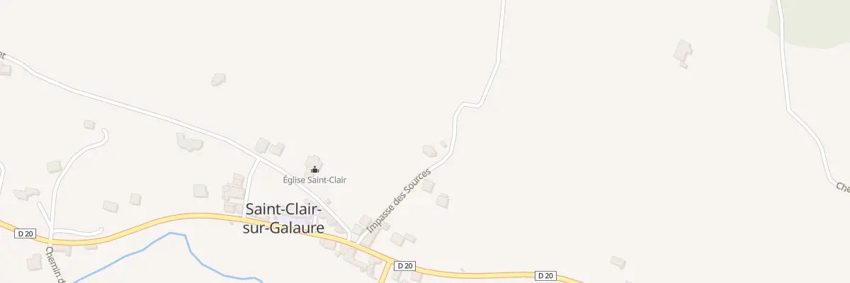 Plan du 173 Imp des Sources à Saint-Clair-sur-Galaure