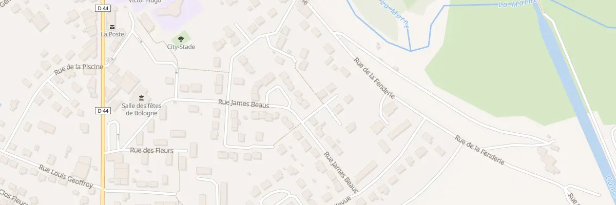 Plan du 29 Rue James Beaus à Bologne
