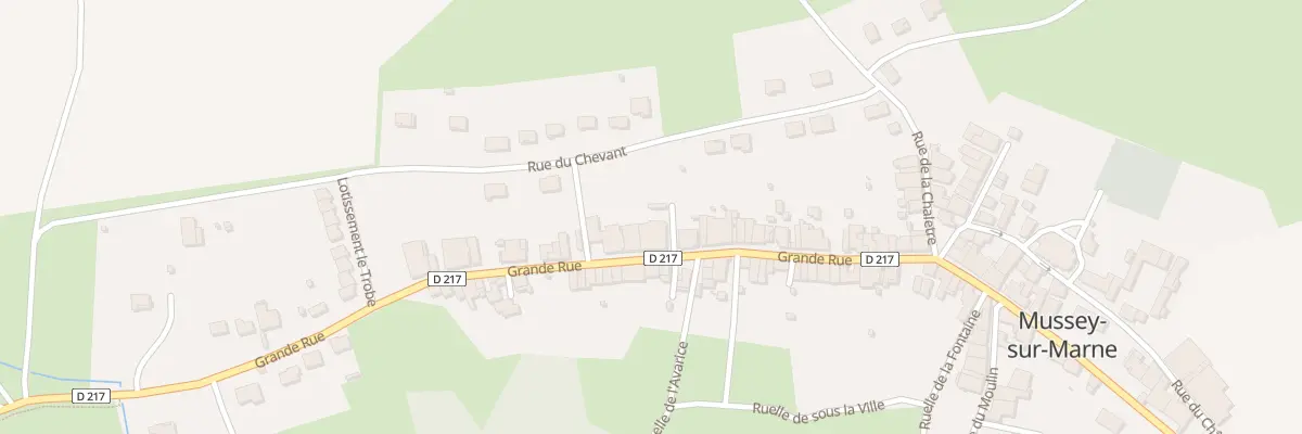 Plan du 46 Gr Grande Rue à Mussey-sur-Marne