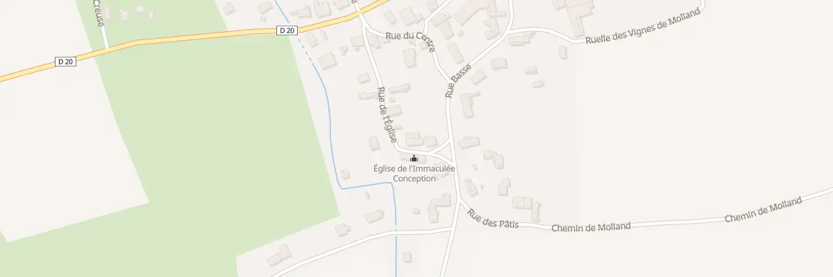 Plan du 5 Rue de l’Eglise à Bonnencontre
