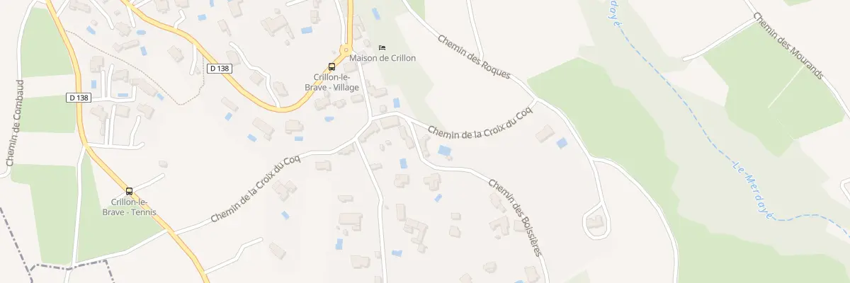 Plan du 13 Che des Boissières à Crillon-le-Brave