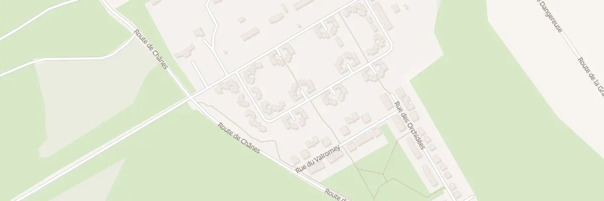Plan du 5508 L’Ecole de Tir à Béligneux