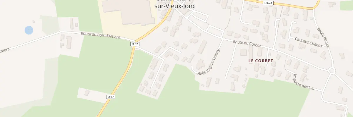 Plan du 66 All de la Roselière à Saint-André-sur-Vieux-Jonc