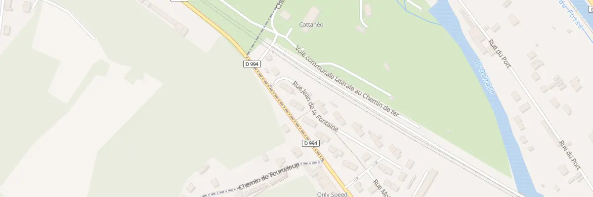 Plan du 22 Rue Jean de la Fontaine à Bar-le-Duc
