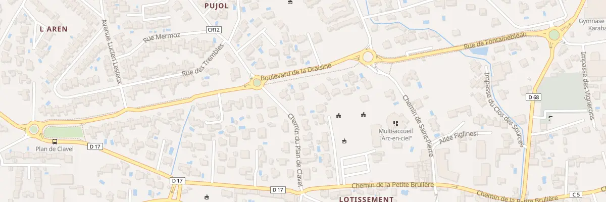 Plan du 123 Che du Plan de Clavel à Pélissanne