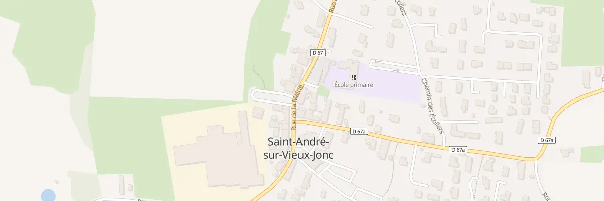 Plan du 257 Rue de la Mairie à Saint-André-sur-Vieux-Jonc
