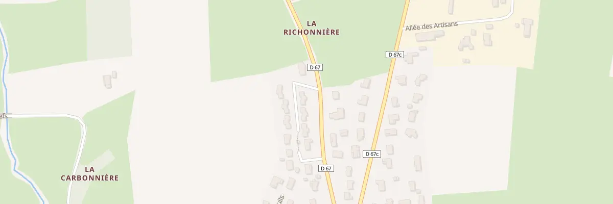 Plan du 273 Rte de Montracol à Saint-André-sur-Vieux-Jonc