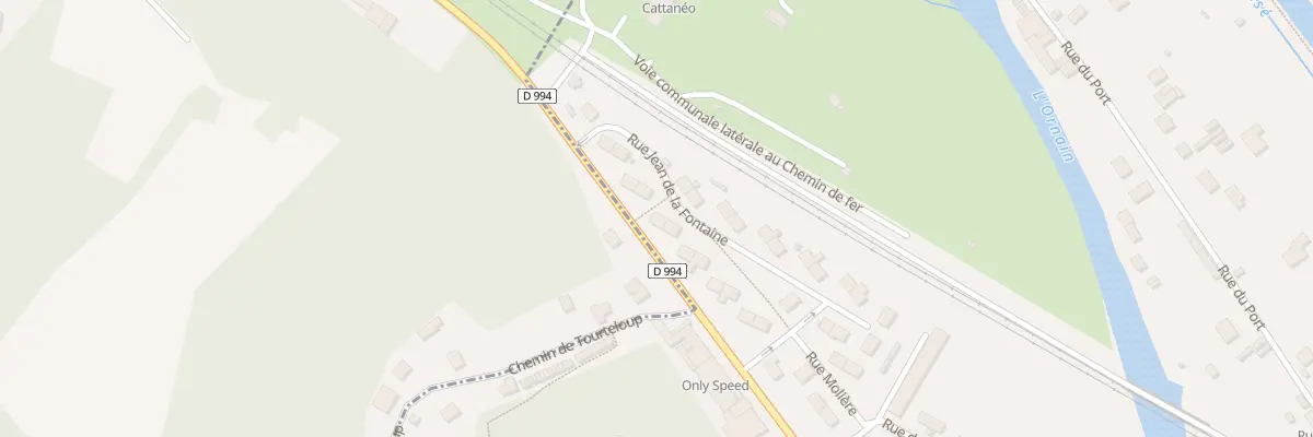 Plan du 18 Rue Jean de la Fontaine à Bar-le-Duc