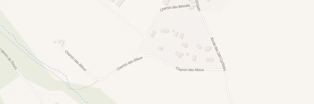 Plan du 225 Che des Bessets à Rochefort-Samson