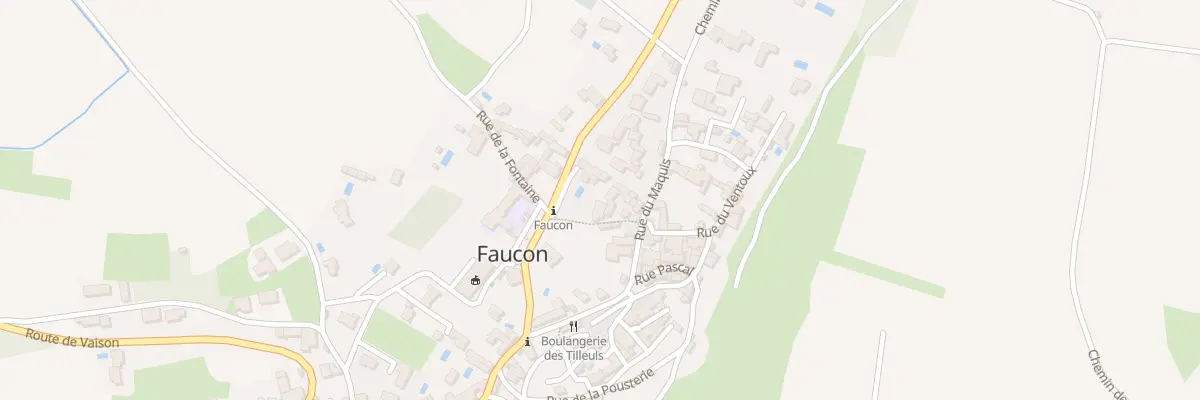Plan du 5012 Le Village à Faucon