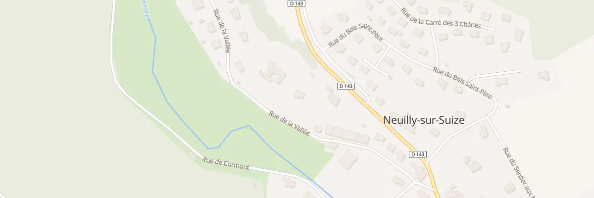Plan du 20 Rue de la Vallee à Neuilly-sur-Suize