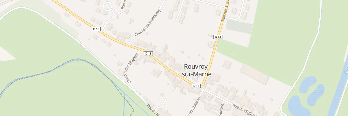 Plan du 20 Rue des Marronniers à Rouvroy-sur-Marne