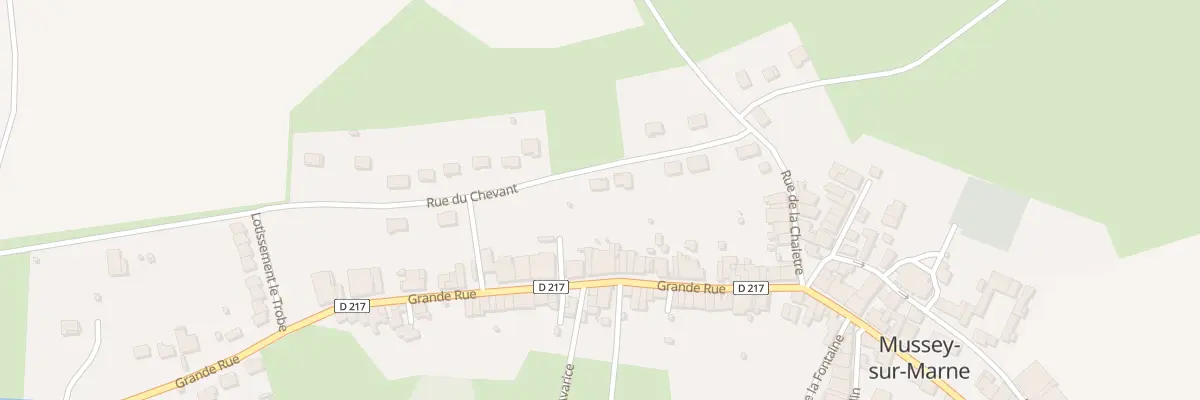 Plan du 9 Rue du Chevant à Mussey-sur-Marne